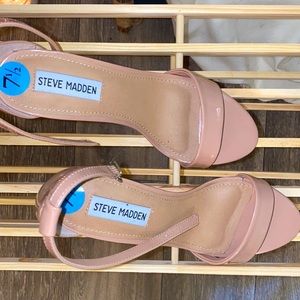 Steve Madden Nude Heel Sandals